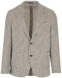 Al Duca d'Aosta - Tweed Single-Breasted Jacket - Lyst