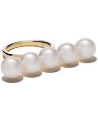 Tasaki - 18Kt Collection Line Balance Signature Ring - Lyst