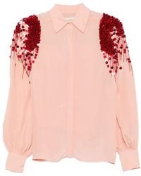 Psophia - Camisa Con Lentejuelas - Lyst