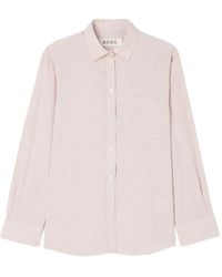 Rohe - Striped Button-Down Shirt - Lyst