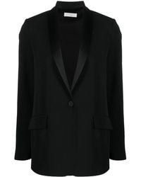 Antonelli - Blazer Monopetto Con Revers A Lancia - Lyst