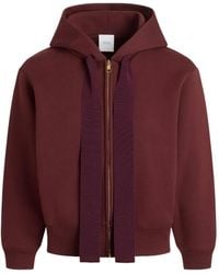 Patou - Kapuzenjacke Mit Logo-Stickerei - Lyst