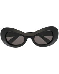 Ambush - Polished Oval-Frame Sunglasses - Lyst
