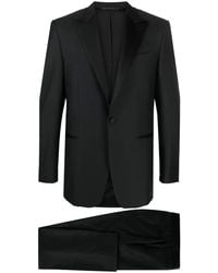 Canali - Single-Breasted Wool Suit - Lyst