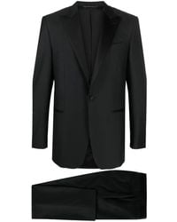 Canali - Einreihiger Anzug - Lyst
