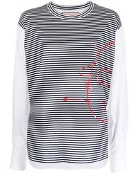 Plan C - Gestreepte Sweater - Lyst