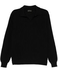 Dell'Oglio - Polo-Collar Sweater - Lyst