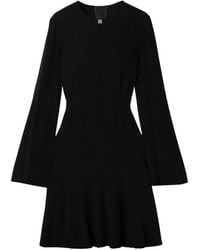 Givenchy - Abito Corto Con Ruches A Maniche Lunghe - Lyst