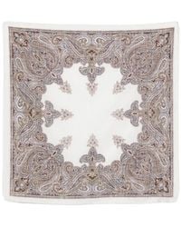 Dell'Oglio - Tokyo Paisley-Print Scarf - Lyst