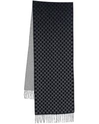 Gucci - Gg-Monogram Fringed-Detail Scarf - Lyst