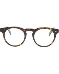 Lunor - Brille Mit Rundem Gestell - Lyst