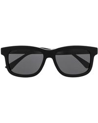 Gucci - Web-Stripe D-Frame Sunglasses - Lyst