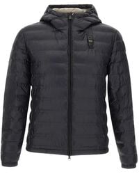 Blauer - Quilted Hooded Down Jackets - Lyst