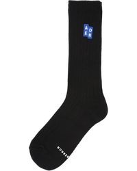 Adererror - Trs Tag Ribbed Calf Socks - Lyst