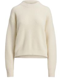 Ralph Lauren - Ribbed Sequin-Embellished Sweater - Lyst