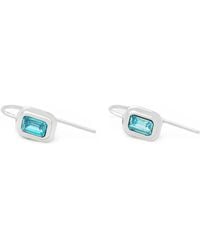 Trussardi - Crystal-Embellished Drop Earrings - Lyst