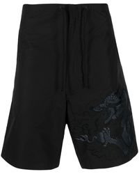 Short à poches cargo Maharishi pour homme en coloris Vert Homme Vêtements Shorts Shorts fluides/cargo 