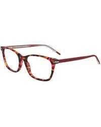 BOSS - Eckige Brille - Lyst