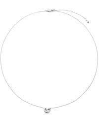 Monica Vinader - Infinity-Heart Necklace - Lyst
