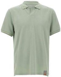 Dekker - Ribbed V-Neck Polo Shirt - Lyst