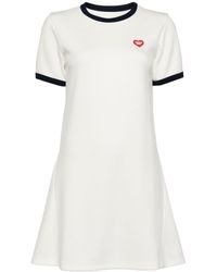 Chocoolate - Heart-print T-shirt Dress - Lyst