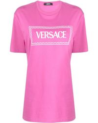 Versace - '90s Vintage Cotton T-shirt - Lyst