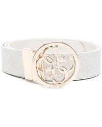 Guess - Gürtel Mit Logo-Schnalle - Lyst
