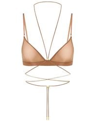 Maison Close - Triangle Cross-Back Bra - Lyst