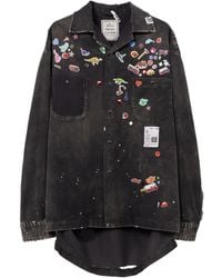 Maison Mihara Yasuhiro - Overhemd Met Patch - Lyst