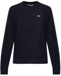 Lacoste - Logo Crew-Neck Sweatshirt - Lyst
