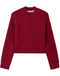 Palm Angels - Pull À Logo Incurvé - Lyst