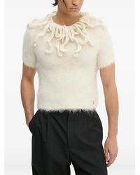 Sunnei - Ruffled Short-Sleeve T-Shirt - Lyst