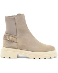 Santoni - Wildlederstiefel - Lyst