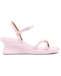 Camper - Louise Crossover-Strap Sandals - Lyst