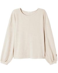 American Vintage - Fuxow Katoenen Sweater Met Lange Mouwen - Lyst
