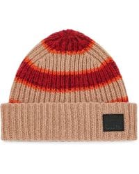 Paul Smith - Mohair-Blend Contrast Stripe Beanie - Lyst