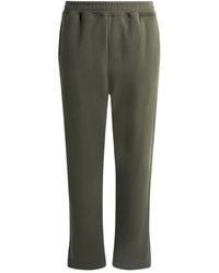 Bally - Embroidered-Crest Sweatpants - Lyst