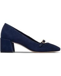 Bernardo - Amelie Buckle-Detail Suede Pumps - Lyst