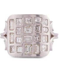 Sylva & Cie - Ten Table Diamond Ring - Lyst