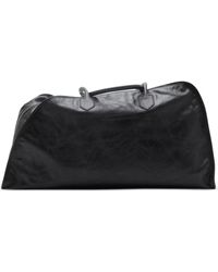 Burberry - Large Shield Leather Duffle Bag - Lyst