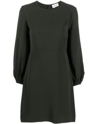 P.A.R.O.S.H. - Long-Sleeved A-Line Mini Dress - Lyst