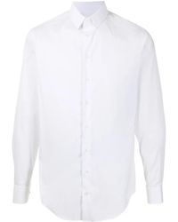 Giorgio Armani - Long-Sleeved Button-Up Shirt - Lyst