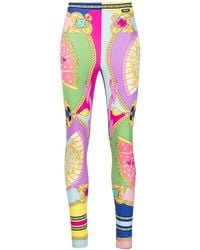 Versace - Legging Met Print - Lyst