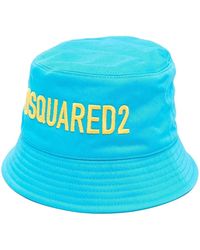 DSquared² - Embroidered-Logo Bucket Hat - Lyst