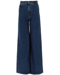 Max Mara - Five-Pockets Wide-Leg Jeans - Lyst