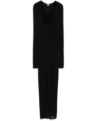 TOTEME - Kleid Mit V-Ausschnitt - Lyst