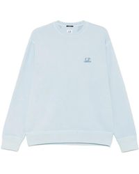 C.P. Company - Logo Embroidered Sweatshirt - Lyst