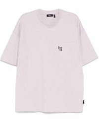 FIVE CM - Logo-Embroidered T-Shirt - Lyst