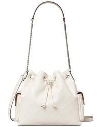 Tory Burch - Charlie Quilted Drawstring Shoulder Bag - Lyst