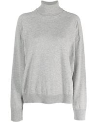 ARMARIUM - Mélange-Effect Roll-Neck Jumper - Lyst